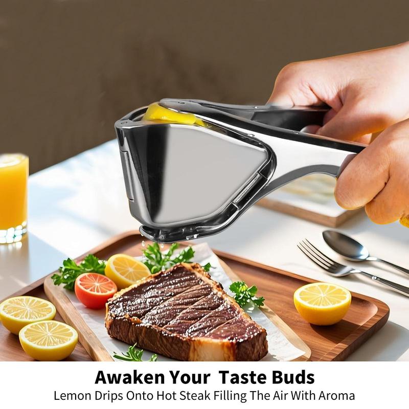 Stainless Steel Lemon & Lime Squeezer – Heavy-Duty Citrus Juicer