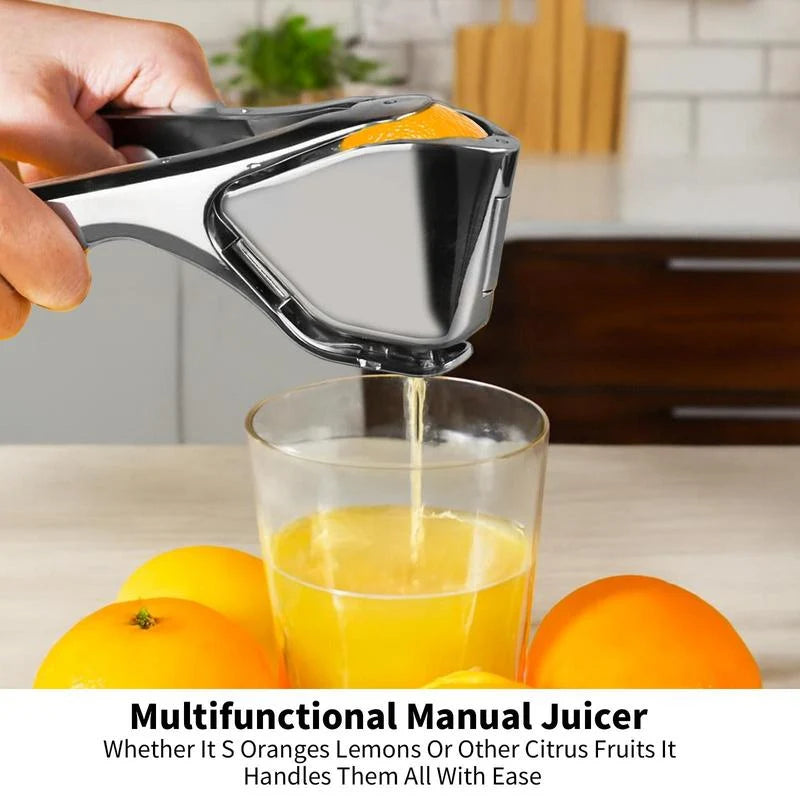Stainless Steel Lemon & Lime Squeezer – Heavy-Duty Citrus Juicer