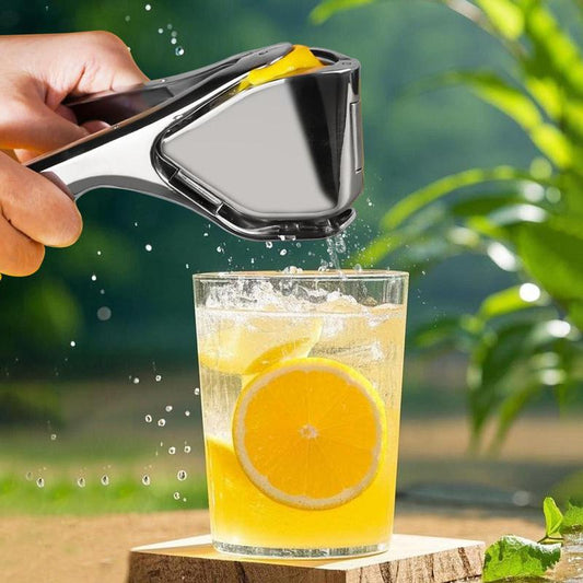 Stainless Steel Lemon & Lime Squeezer – Heavy-Duty Citrus Juicer