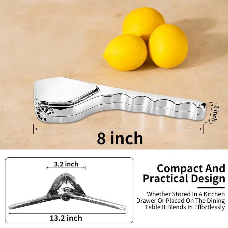 Stainless Steel Lemon & Lime Squeezer – Heavy-Duty Citrus Juicer