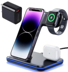 3-in-1 Wireless Charging Station